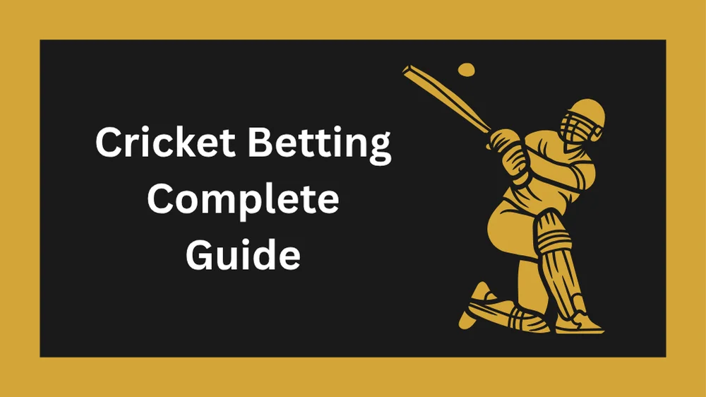 Complete cricket betting guide showing all markets formats strategies and how to bet on cricket online
