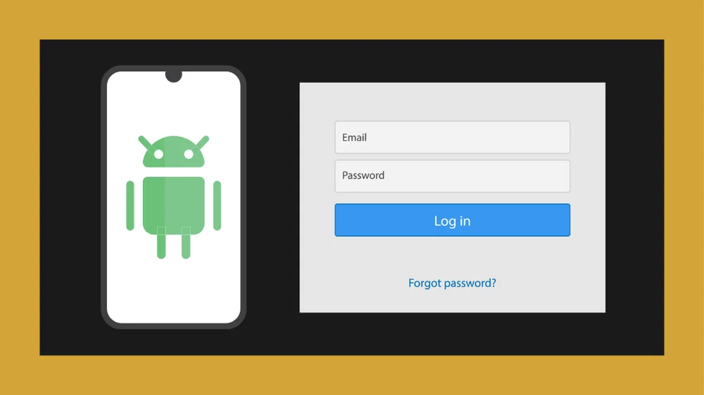 Reddy Anna login screen on mobile phone showing username and password fields with step-by-step login instructions