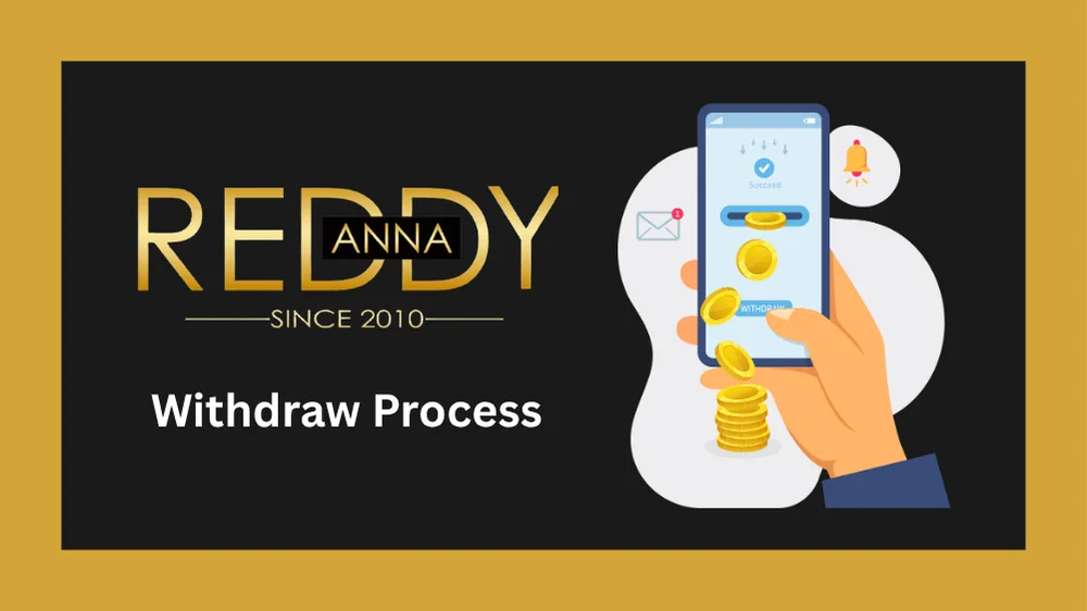 Reddy Anna withdrawal process showing WhatsApp request payment details confirmation and funds received